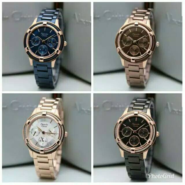 Jam tangan ALEXANDRE CHRISTIE wanita/cewek ORIZINAL SERIES 2730 strap stainless steel