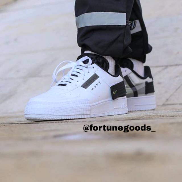 Nike Airforce N 354 ~ "white black" ~