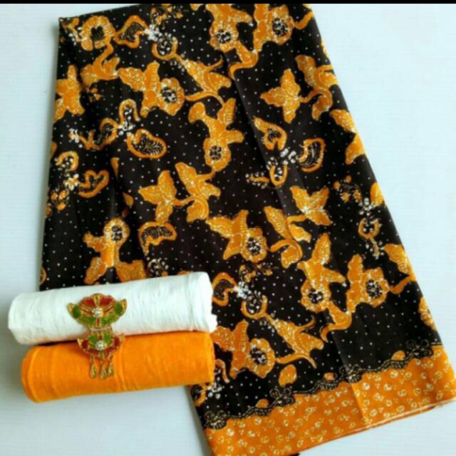 set kain batik dan embos