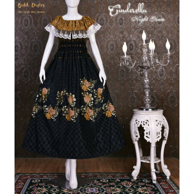 Daster Princess Cinderella by Butik Daster, Anti pudar dan ironless