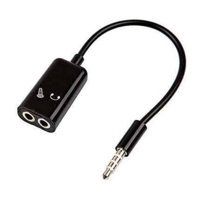 SPRILITER AUDIO / KABEL AUDIO SAMBUNG TO MIC & HEADSET
