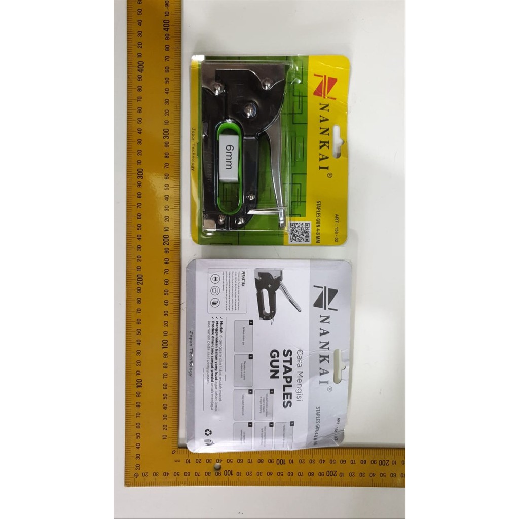 

Langsung Order PRO NANKAI Staple Staples Steples Gun Tembak Jok Kulit Tacker 4 6 8mm Berkualitas