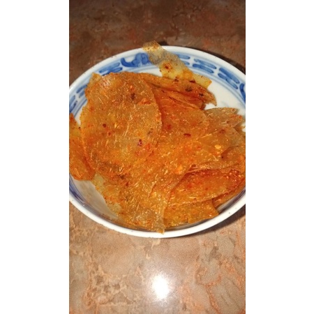 

Keripik Kaca Pedas Daun Jeruk Homemad