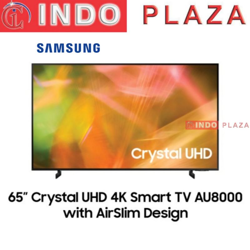 TV SAMSUNG 65 Inch UA65AU8000 4K CRYSTAL UHD BEZELLESS (KHUSUS MEDAN)