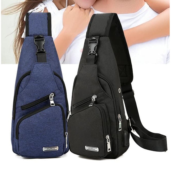 Unik Tas Cowok Dada Pinggang Terbaru Punggung Pria Slempang Waistbag Pol Re Murah
