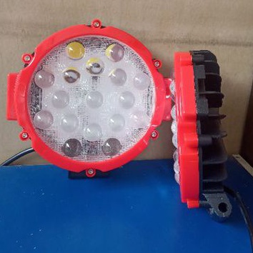 Lampu Tembak Sorot SIFCO 17 LED Bulat Merah