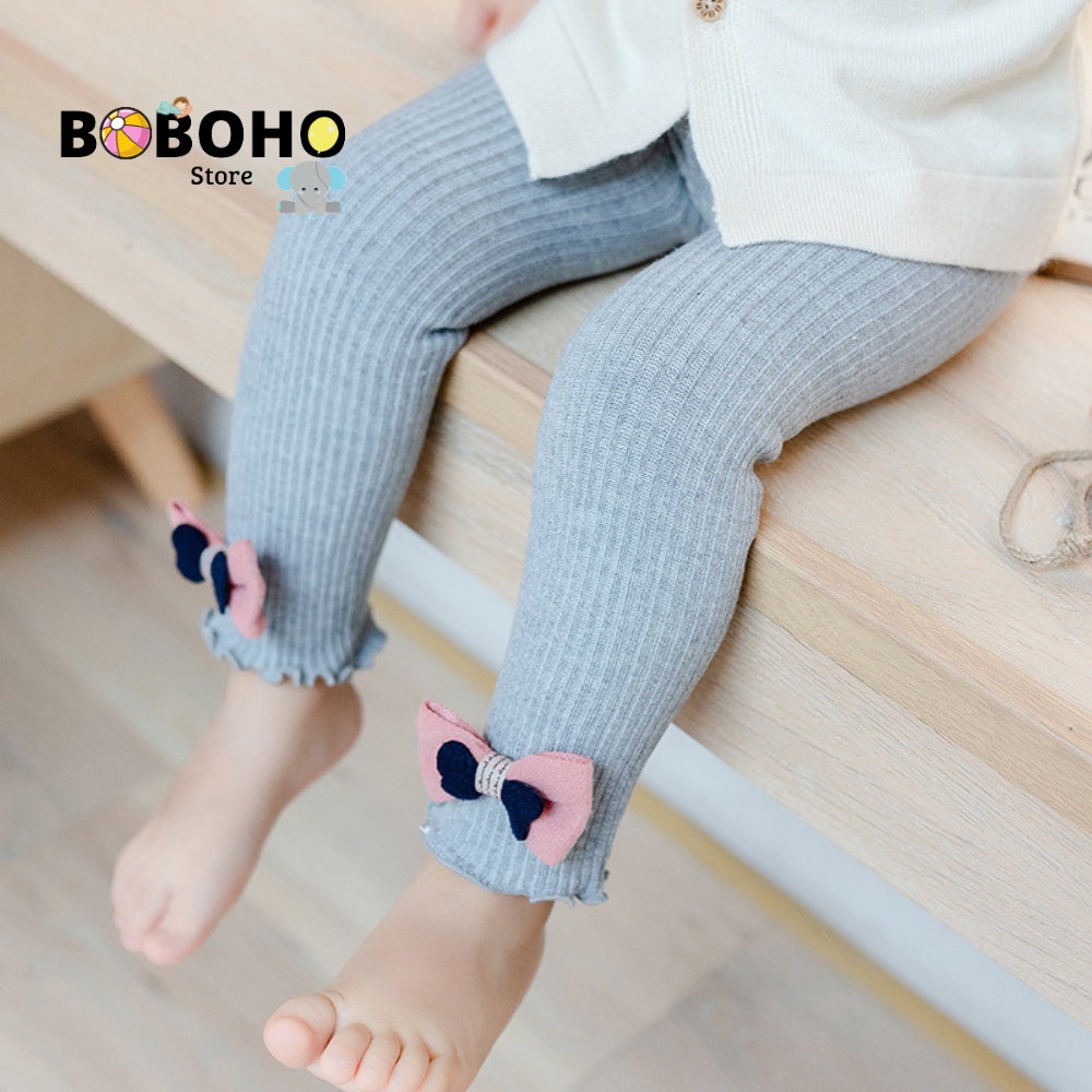 BOBOHO - 0-4 TAHUN CELANA LEGGING ANAK PEREMPUAN IMPORT / LEGGING BERGARIS VERTICAL ANAK PEREMPUAN MOTIF PITA