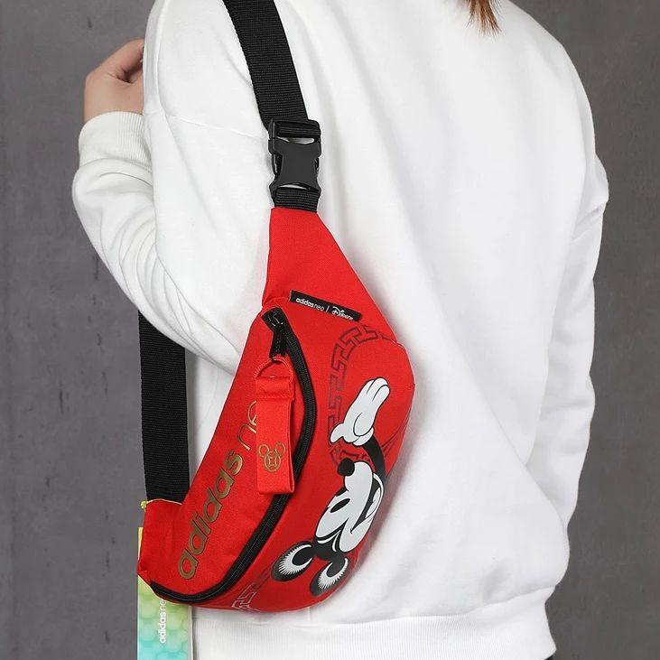 CSl2L6x--Waistbag MICKEY NEO Tas Selempang Pria Wanita Motip Kartun Micky Mouse Tas PenyimpananHp Ta