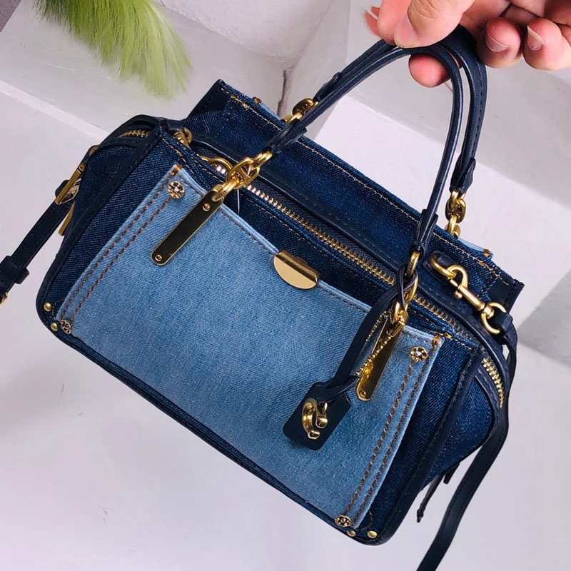 coach denim bag