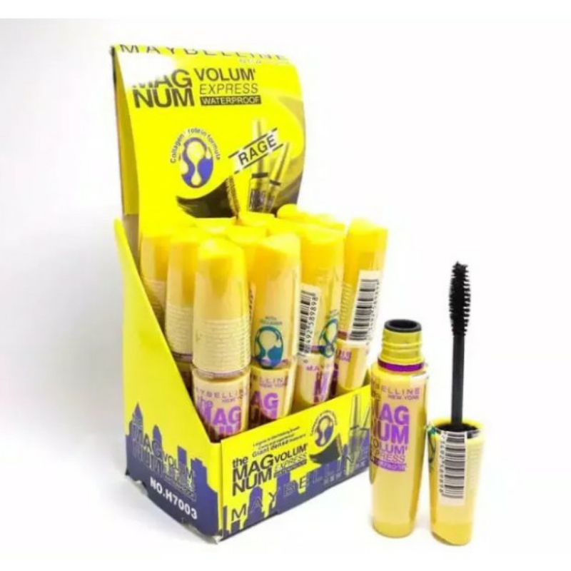 Mascara Waterproof Mascara MAYBELLINE MAGNUM Volume EXpress Maskara