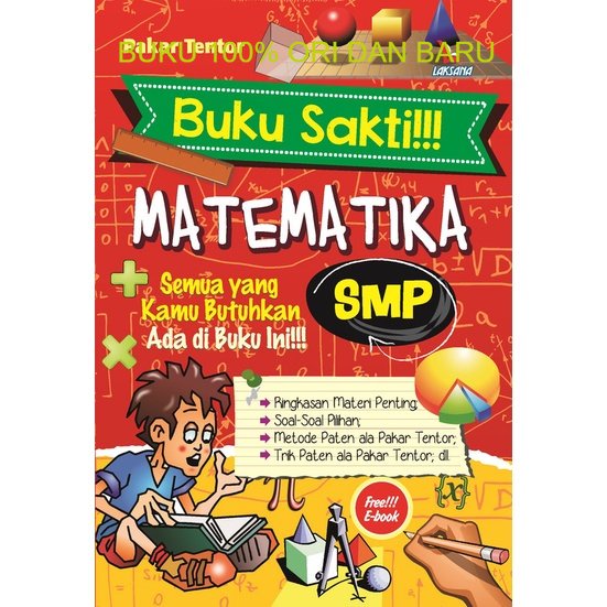Buku Sakti Matematika SMP - Laksana