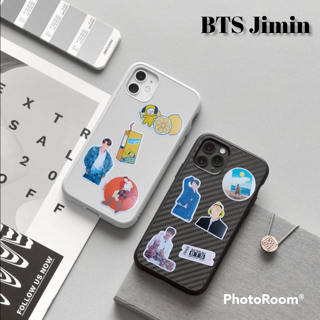 Sticker Pack Tumblr Aesthetic  BTS Set Jungkook V Taehyung Waterproof Hiasan Laptop Botol Tumbler Case Hp DIY Stiker Laptop Notebook