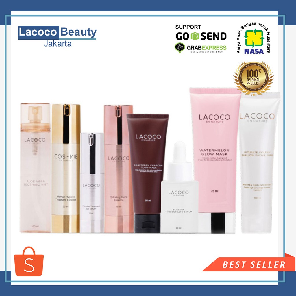 Paket Lengkap Lacoco En Nature Original 100% Produk Original Nasa /Lacoco Beauty Jakarta