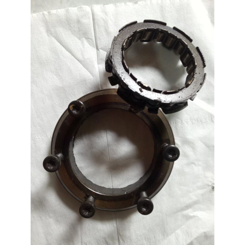 oneway doubel stater set megapro new advance primus ori copotan