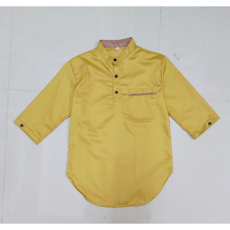 grosir baju muslim Koko anak kurta 0-13 tahun bahan toyobo