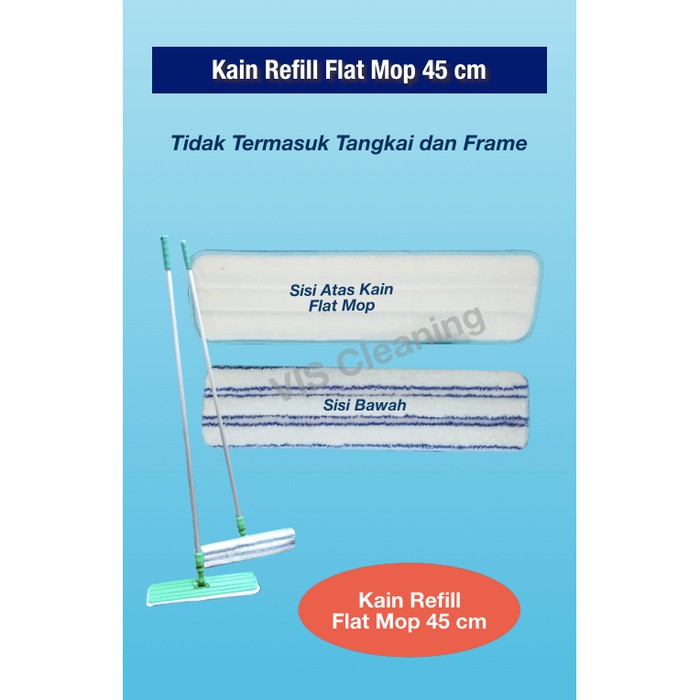 Refill Kain Flat Mop 45 cm