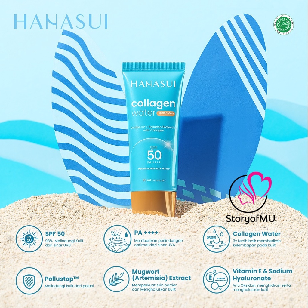 HANASUI Collagen Water Sunscreen SPF50 PA++++ UV 30ml-1