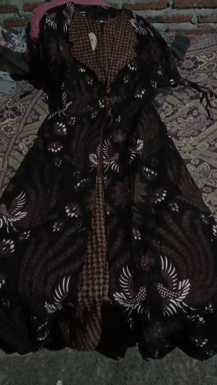 Gamis Batik Manggar,padi,sekar,cantik,kubis,kipas,daun,kupu,genes