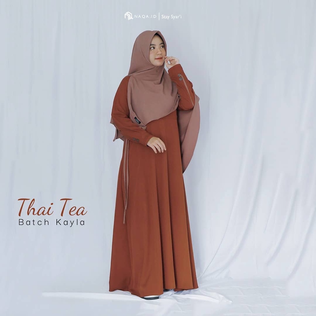 Gamis Set Khimar Batch Kayla - Thaitea | Original (Maretta Series)