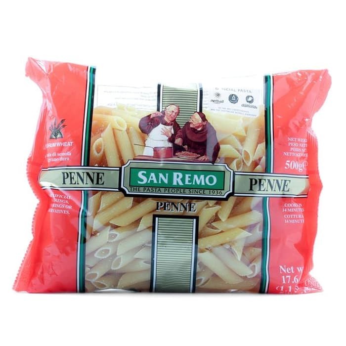 

SANREMO PENNE PASTA 500GR | Mie | Pasta