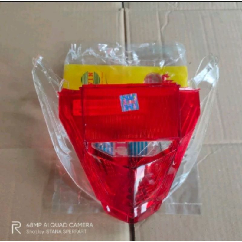 kaca mika lampu belakang set motor beat esp new k81 ECO beat street 2018 2017 non ori