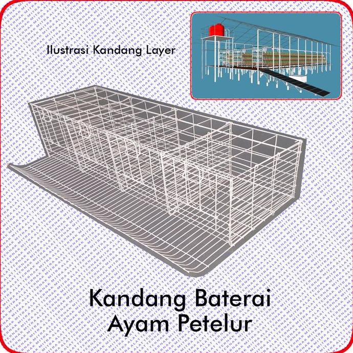 

[[BISA COD]] Kandang Baterai Kawat Ayam Petelur ORIGINAL