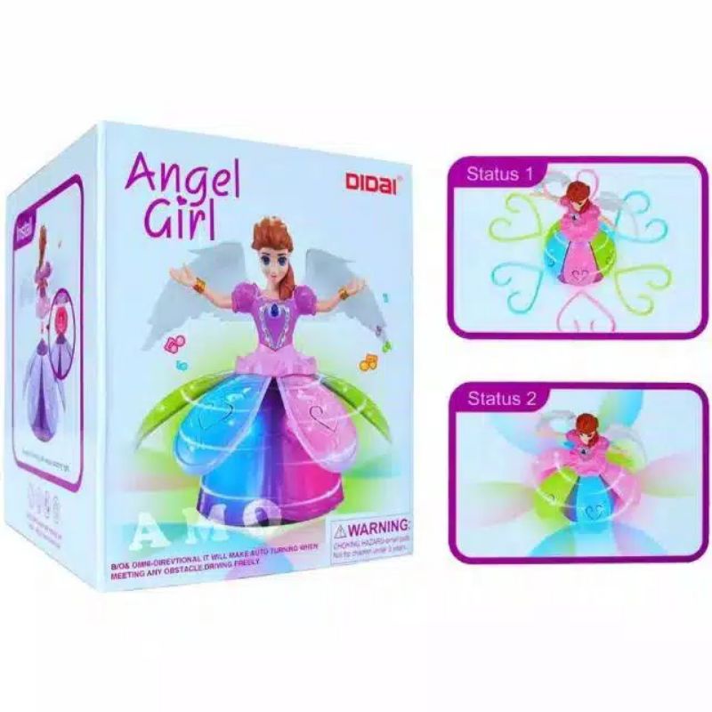mainan angel girl dancing / barbie dancing