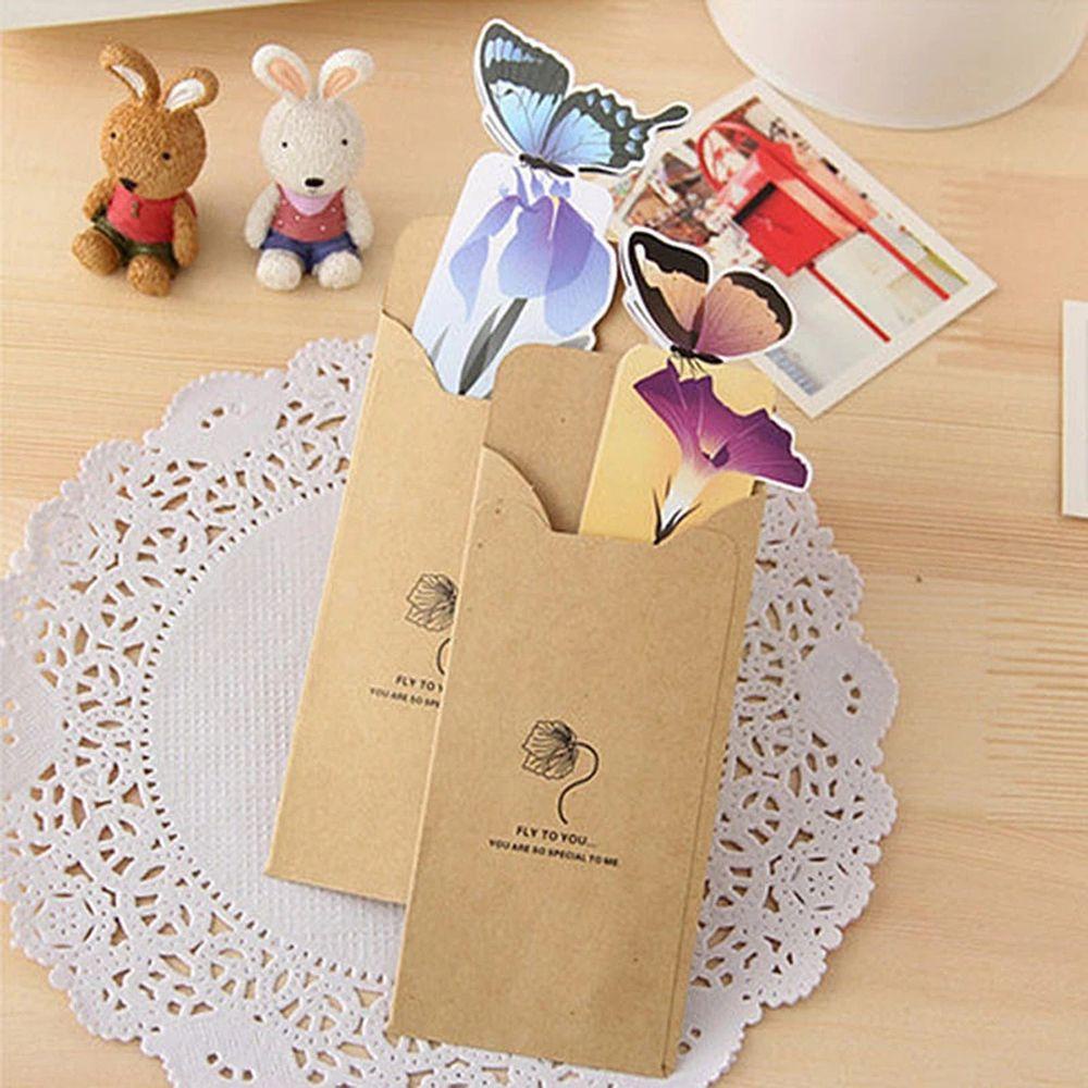 [Elegan] Butterfly Bookmark Baca Aksesoris Penanda Halaman Buku Anak Label Halaman Bantu Membaca Perlengkapan Sekolah Membaca Bookmark