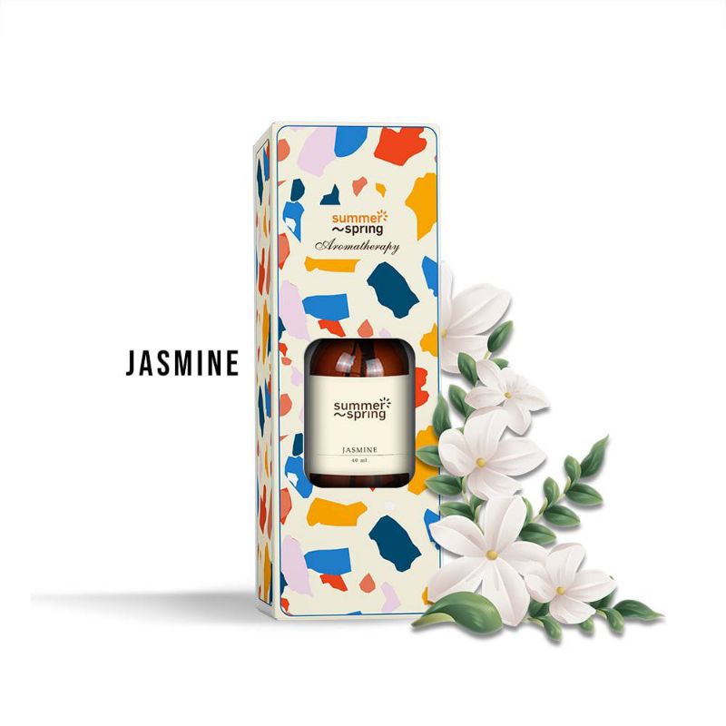 Summer Spring Jasmine Reed Diffuser | Pewangi Ruangan Aromaterapi