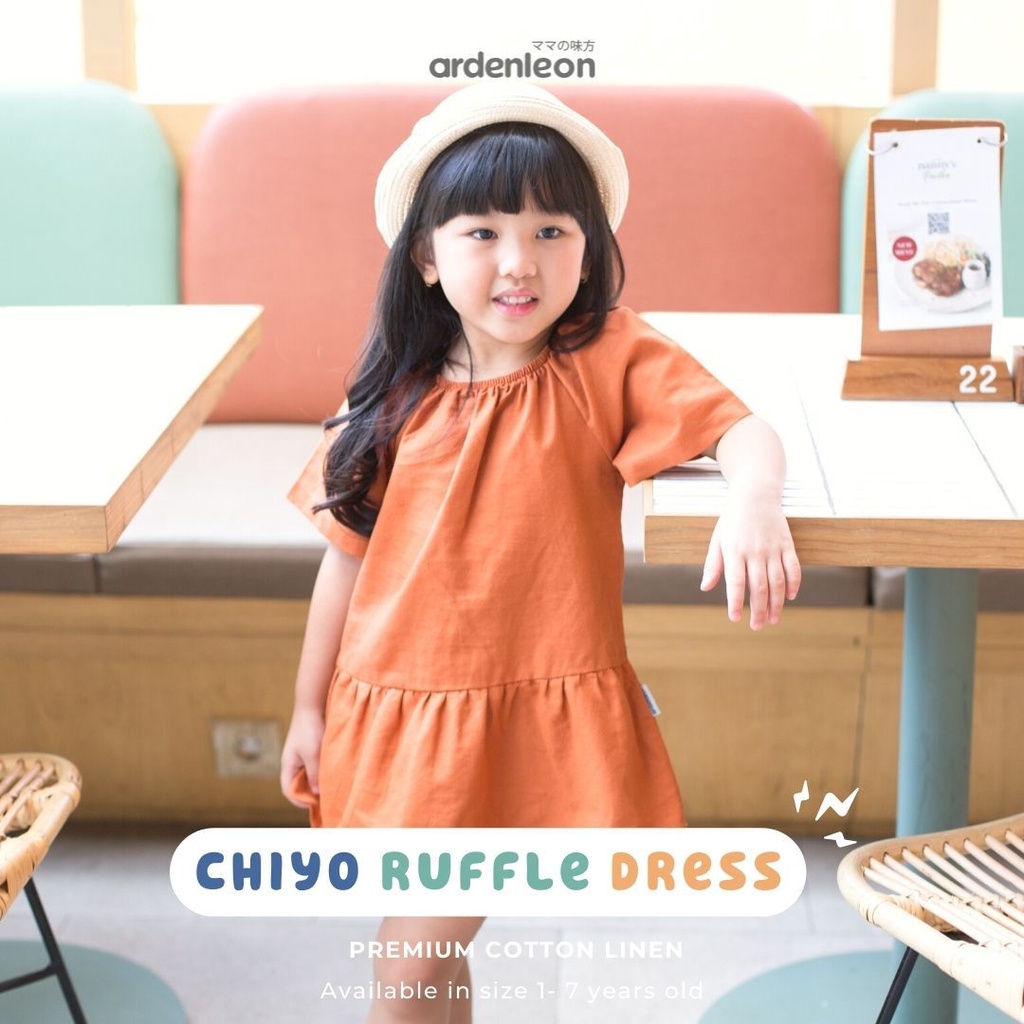 Ardenleon - Chiyo Ruffle Dress