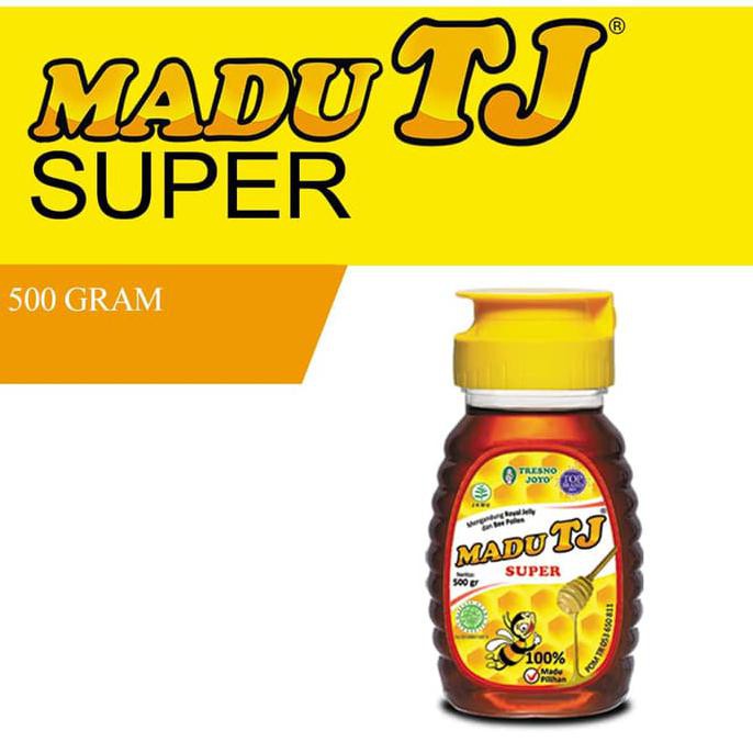 

Madu TJ Super 500 gr ( dengan tambahan Royal Jelly dan Bee Pollen)