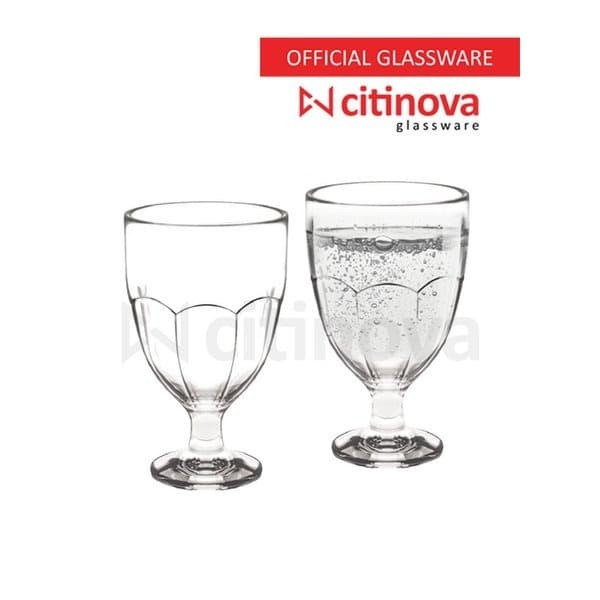 CITINOVA Gelas Kaca JARDIN 10.6 oz/ 300 ml - CITINOVA JARDIN