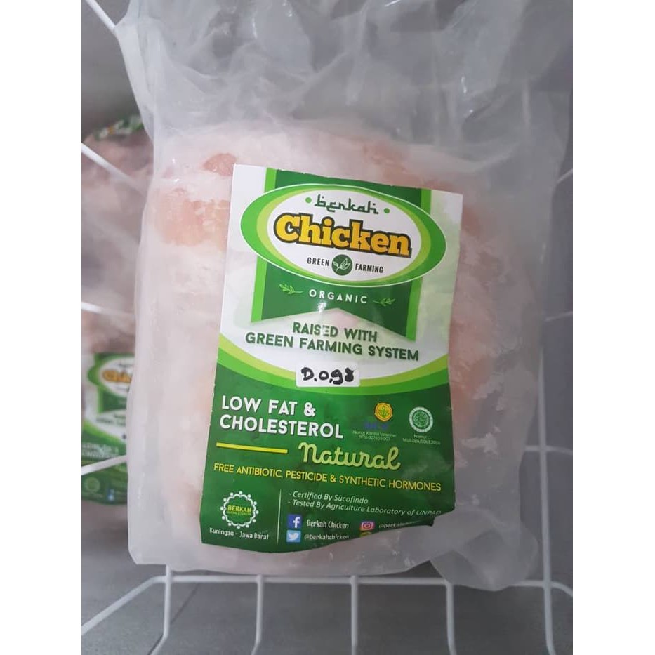 Organic Free Range Chicken Breast / Dada Ayam Organik