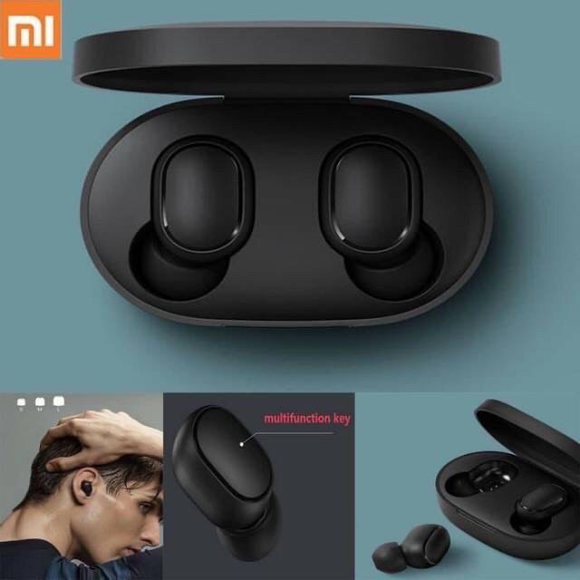 dc88 - Xiao mi Redmi Airdots TWS Bluetooth Airdots Redmi Versi 5.0 Earphone