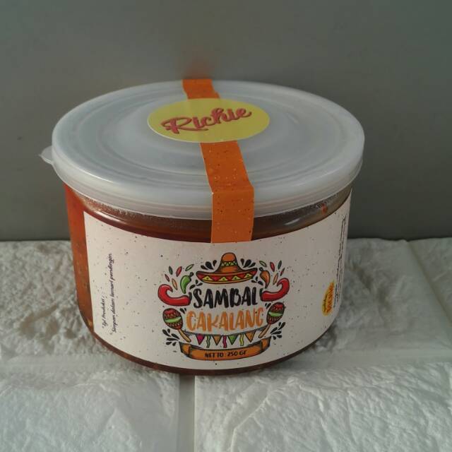 

Richie Home Made Sambal Cakalang Rasa Gurih Pedas Mantap 250gr