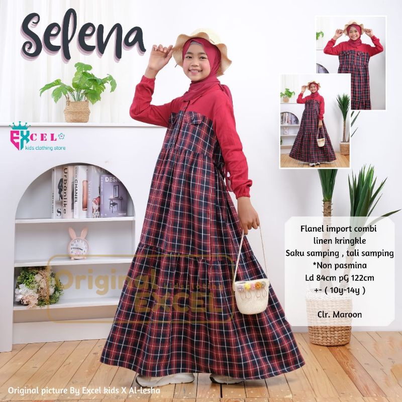 DRESS ANAK JIHAN/ SELENA/ VIOLA marsella