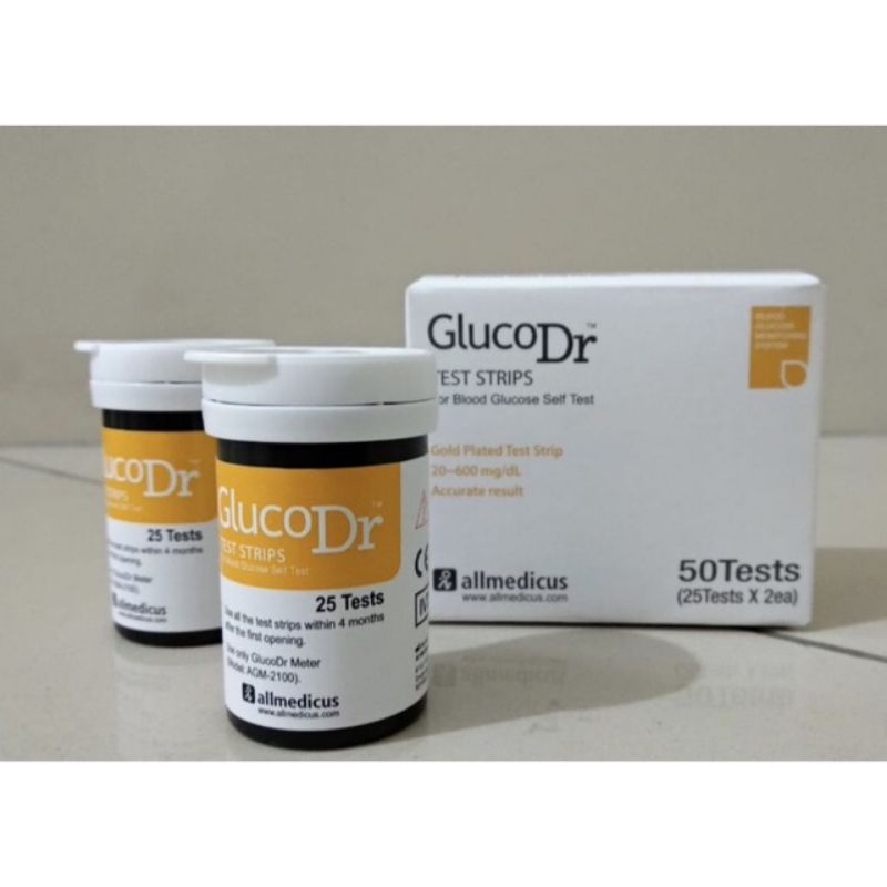 Cek Gula Darah Gluco Dr  / Strip Gula Darah Gluco Dr