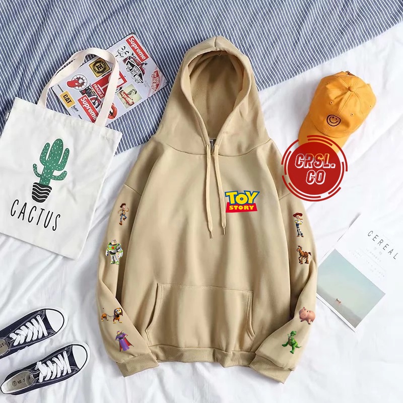 (COD) HOODIE TOY STORY/Hoodie Jumper (Pria &amp; Wanita)/Jaket Hoodie/Pria &amp; Wanita Distro Original Aesthetic Fleece Tebal  Premium Size  L XL XXL