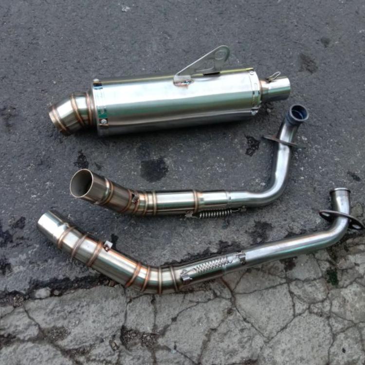 Terbaru.. knalpot custom BEST3 polos inlet 38 knalpot racing BEAT inlet 38 MIO AEROX NMAX SCOOPY PCX