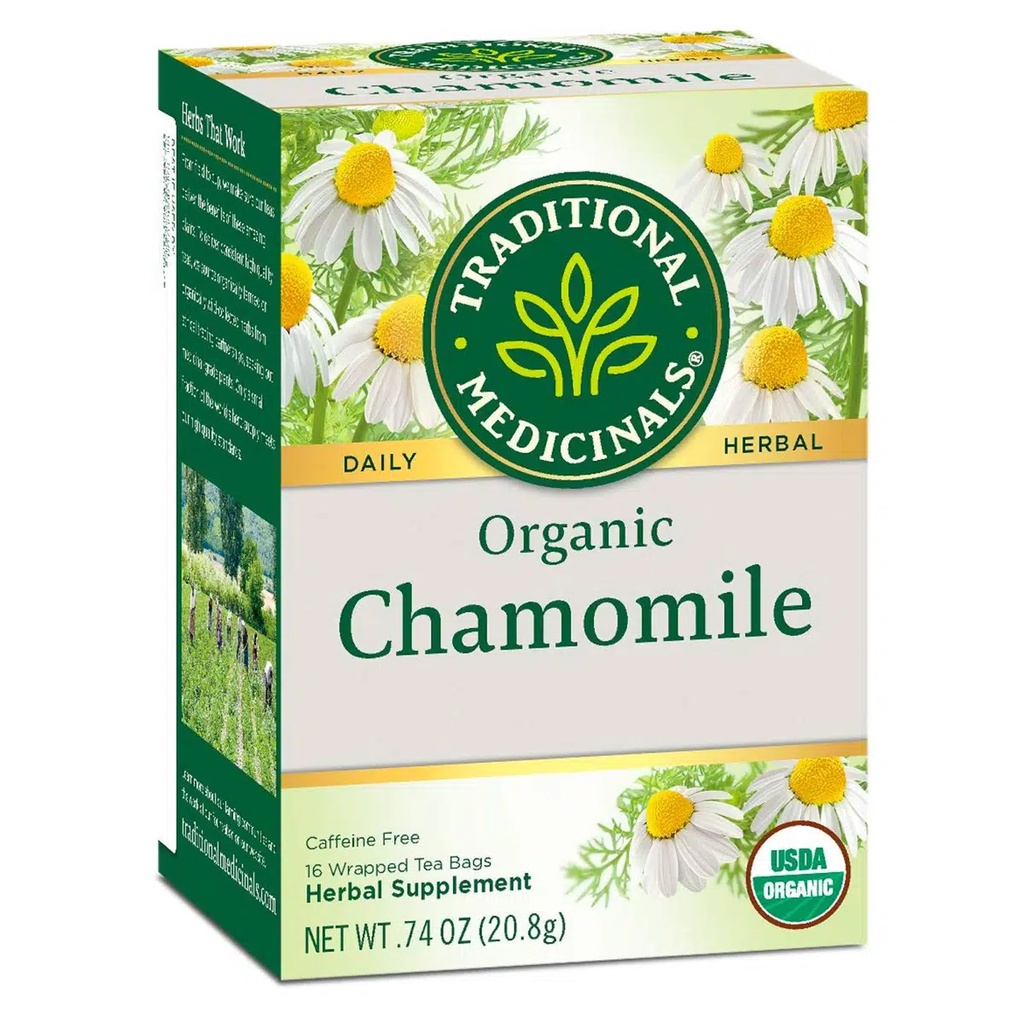 

Traditional Medicinals Organic Chamomile Tea - 21gr ( 16 tea bags )