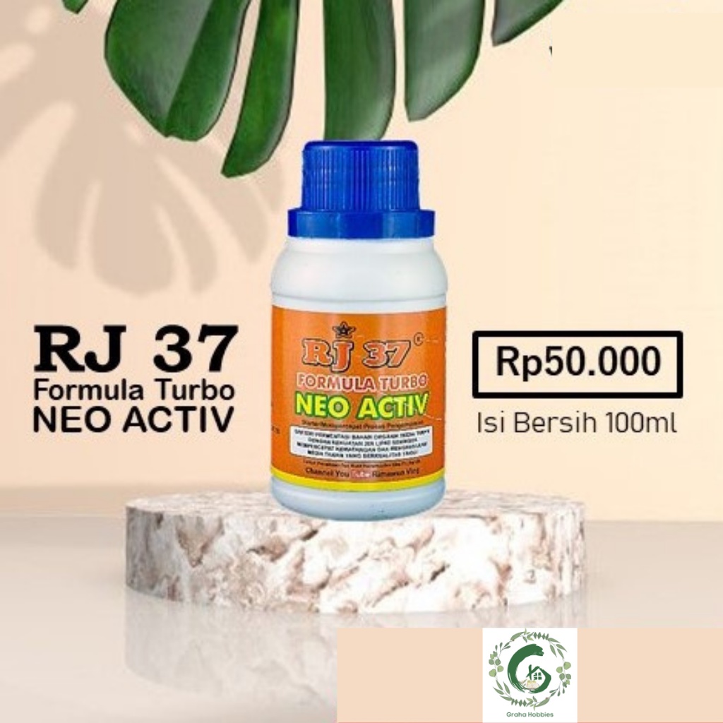 RJ 37 Neo Activ 100 ml - Formula Turbo Fermentasi 3 Hari