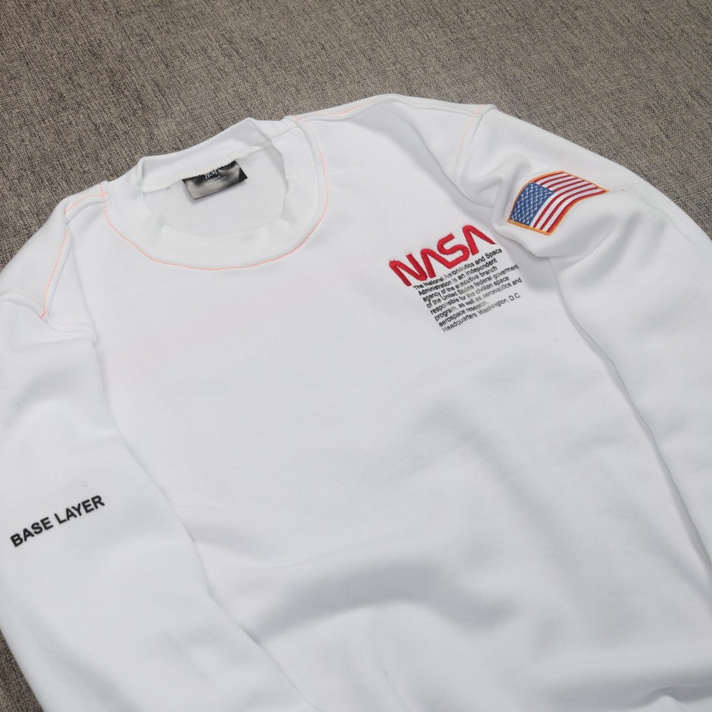 JAKET SWEATER CREWNECK FS NASA UNISEX PEMIUM QUALITY