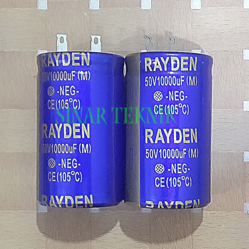 Kapasitor Elco 10.000uf 50v 10000/50V 10.000/50 Capacitor Elko10000 Mikro 50Volt  Rayden