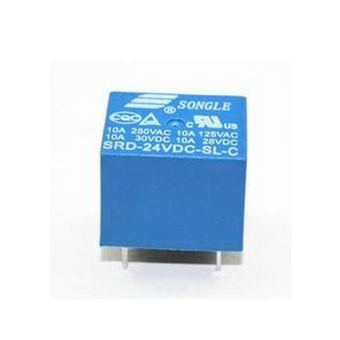 RELAY SONGLE 24V 10A SRD-24VDC-SL-C 5 pin 5p 24 Volt DC