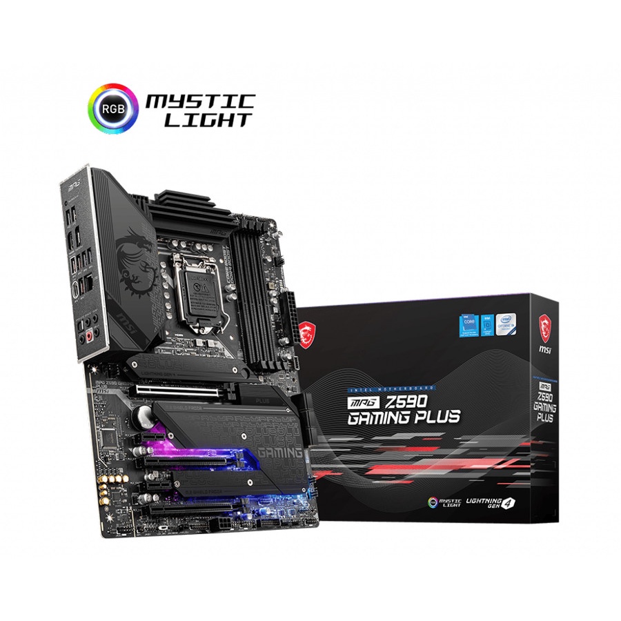 MSI MPG Z590 GAMING PLUS DDR4 10th Gen Intel® LGA 1200 Motherboard