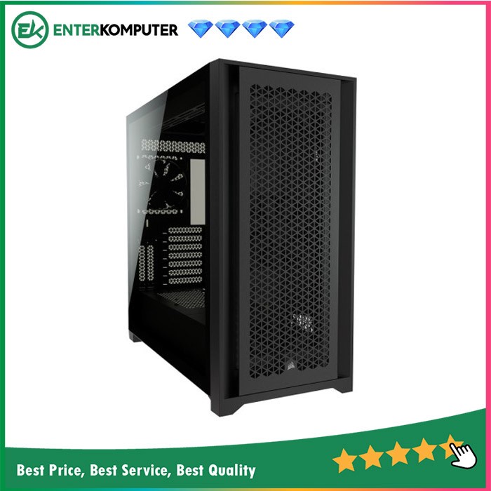 Casing Corsair 5000D Airflow Tempered Glass (Black/White)