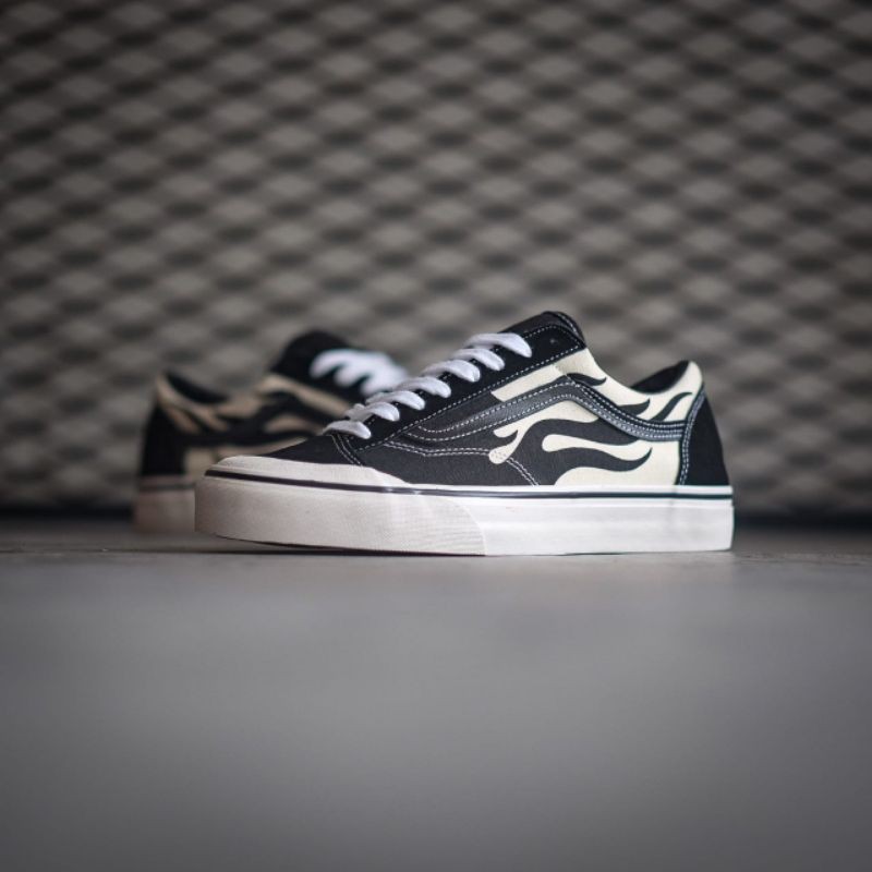 #saleenak Vans Style 36 Decon Sf Flame Black Original