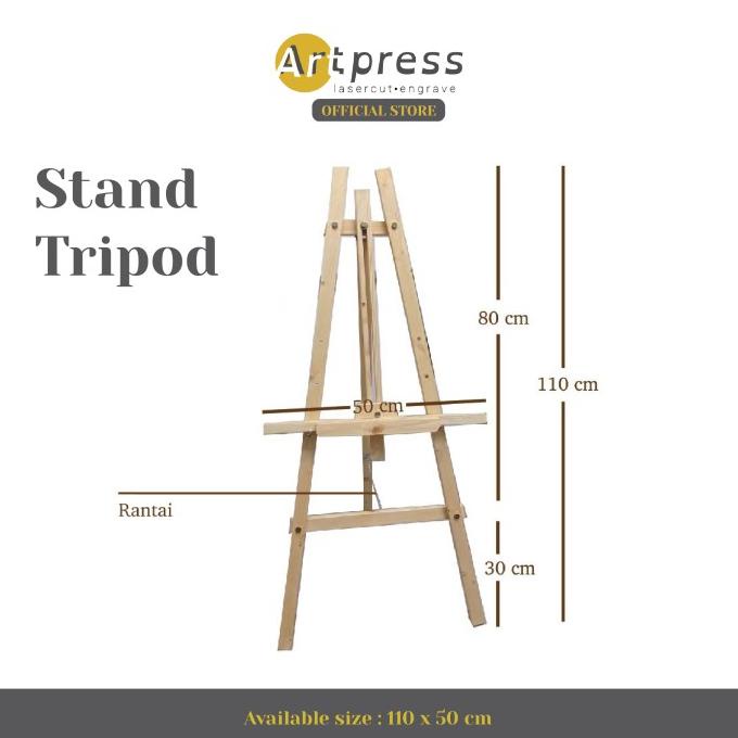 

Stand Tripod / Wooden Easel