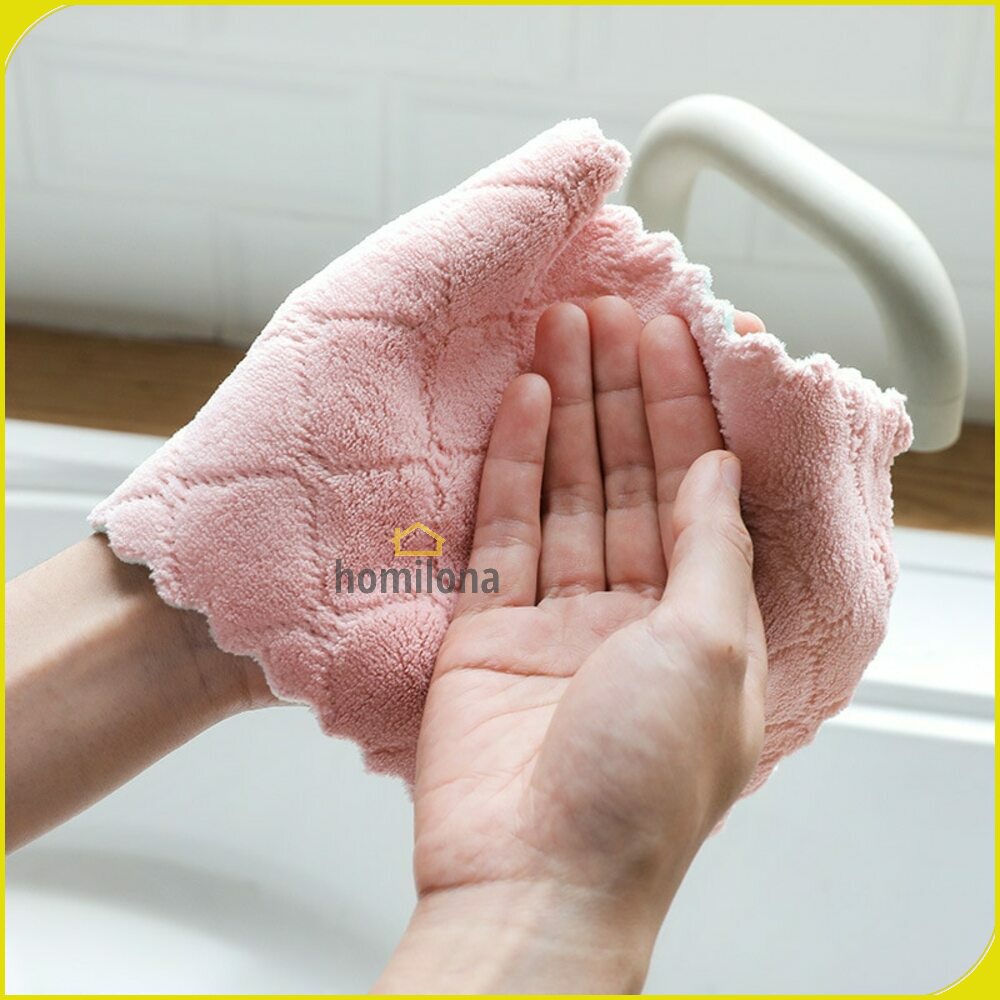 Kain Lap Dapur Microfiber Cleaning Cloth - eTya WJJD201 - Mix Color