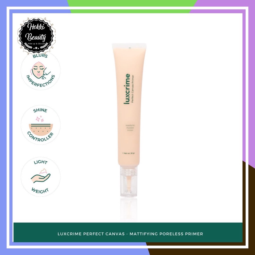 Luxcrime Perfect Canvas - Mattifying Poreless Primer